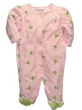 Little Me Baby Girls Frog Footie
