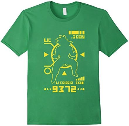 Men's Gym Shirt - Over 9000 T Shirt Large Grass