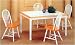 Natural Wood Frame Farm House Table