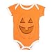Jack-o-lantern Pumpkin - Silly Halloween Baby Bodysuit, 12-18 Months