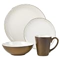 Watercolor 16 - pc. Dinnerware Set - Ivory