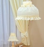from SweetBabyBedding Cream sleepy teddy Curtains