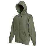Fruit of the Loom Zip Hooded Sweatshirt (9 Colours)