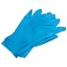 Ansell Natural Blue 88-356 Latex Glove, Chemical Resistant, Pinked Cuff, 12" Length, 17 mils Thick
