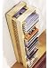 Natural wood cd rack