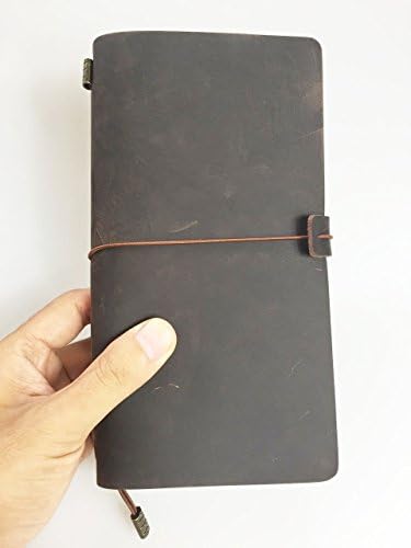 Leather Journal Notebook, Brown