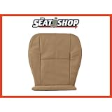 07 08 09 10 11 Chevy Suburban Tahoe GMC Yukon Tan Leather Seat Cover LH bottom by The Seat Shop