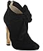 Jimmy Choo black suede 'Erica' knot detail ankle boots