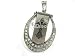 Fashionable 4GB Elliptic Cruciform Pattern Jewelry USB Flash Drive Silver
