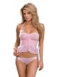 Pretty in Pink Camisole and Panty Pink Lace 2 piece set Sale