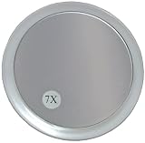 Fantasia - Miroir grossissant ( x 7) - 3 ventouses - Plastique - ø 23 cm (Import Allemagne)