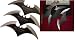  : 3pc 5.5' Vintage Batman Throwing Batarang Knife Throwers Knives