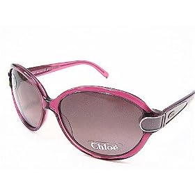 CHLOE CL2150 CL-2150 Grey Lens C04 Burgundy Frame Sunglasses - Size: xx-xx-135