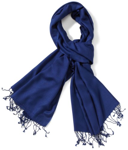 Maya Damen Tuch, 7134-41, Gr. one size (70x200 cm), Blau (Marine 41) Preisvergleich