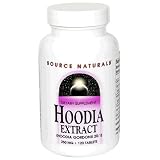 Source Naturals Hoodia Concentrate Tablets, 250 mg, 120-Count Bottle