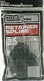 Spline .250 25' Black