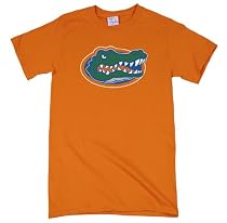 Florida Gators 100-Percent Cotton Puff Logo Short Sleeve T-Shirt