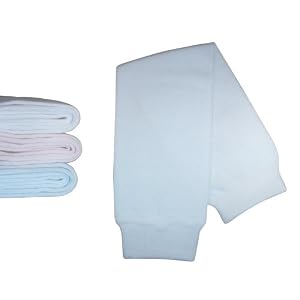 Tic Tac Toe Organic Lil' Legs Leg Warmers - Baby Pink