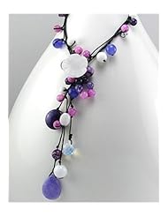 Cotton Natural Stone Necklace