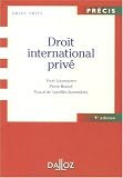 Revue Dalloz-Sirey  / Droit international privé : Edition 2007