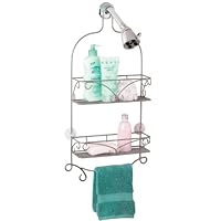 Zenith 7566NN Pearl Nickel Shower Head Caddy, Pearl Nickel