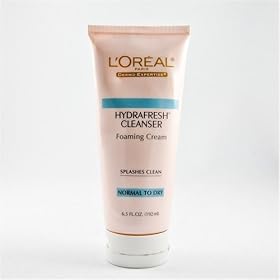 L'Oreal Paris Dermo-Expertise HydraFresh Cleanser Foaming Cream Normal to Dry Skin 6.5oz