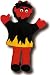 Trullala 26037 - Teufel, Handpuppe, 30 cm