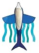 Go Fly A Kite 6' Dolphin Kite