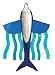 Go Fly A Kite 6' Dolphin Kite