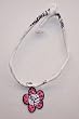 Volleyball Flower Power Necklace
