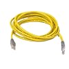 Belkin 25ft 10/100BT RJ45M/RJ45M CAT5E Crossover Cable (Yellow) with Molded Boot (Gray)