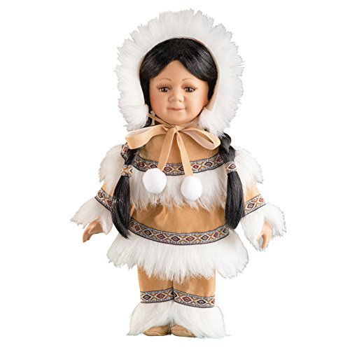 Ayasha Native American Collectible Porcelain Doll