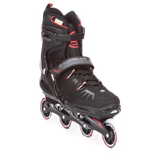 Rollerblade Men's RBXL Fitness Skate, Black/Red, Men's US 17.5 On Sale