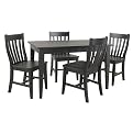 Antique Black Prairie Dining Table