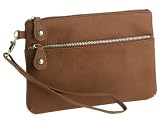 MUNDI Triple Zip Wristlet