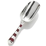 Towle Silverplated Red Stripe Ice Scoop