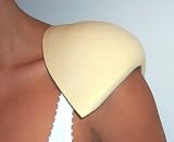 Braza Dolman Style Flip Flap Women's Shoulder Pads