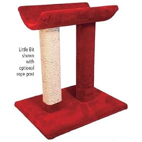 The Little Bit : Color BROWN : Size 1 SISAL ROPE LEG & 1 CARPET LEG