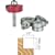 Freud 32-504 1/4-Inch Shank Multi-Rabbeting Bit Set