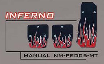 Chrysler PT Cruiser Inferno - Manual Interior Parts - Pedals Ninja Motorsport - Inferno Racing Pedals Interior Parts - Pedals Ninja Motorsport - Inferno Racing Pedals