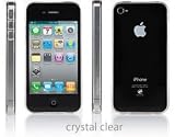 Sinjimoru InLite Ultra Thin 0.9mm Bumper Case for iPhone 4S & 4 AT&T Sprint Verizon - CRYSTAL CLEAR