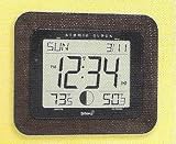 Atomic Clock With Indoor Outdoor Temperature