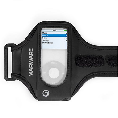 Marware iPod nano用アウトドアホルダー（ブラック） SportSuit Runabout Black ブラック MW-SSNNRA-BK