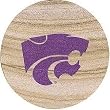 Thirstystone Natural Sandstone Set of 4 Coasters Kansas State University