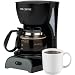 Mr. Coffee DR5 4-Cup Switch Coffeemaker, Black