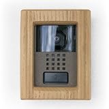 インターホンカバー ライトアッシュ 外付仕様　ウッドタイプA オーソドックスなボックス型のカバー