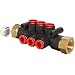 SMC PBT Push-to-Connect Tubing Manifold, NPT Female, Tube OD