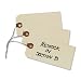 Avery Shipping Tags, Double Wire, 4.75 x 2.375 Inches, Manila, Pack of 1000 (12605)