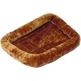 MidWest Quiet Time Pet Bed, Cinnamon, 36" x 23"