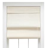 Global Home Ivory Jute Roman Shade